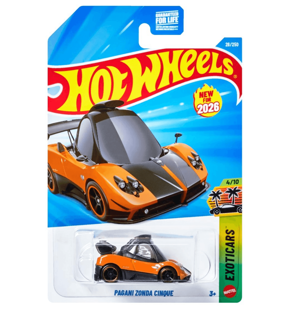 Hot Wheels Pagani Zonda Cinque
