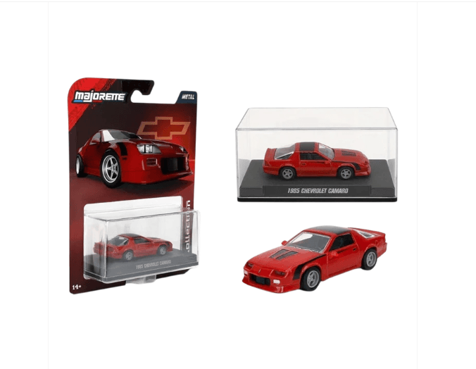 Majorette 1985 Chevrolet camaro (Red)