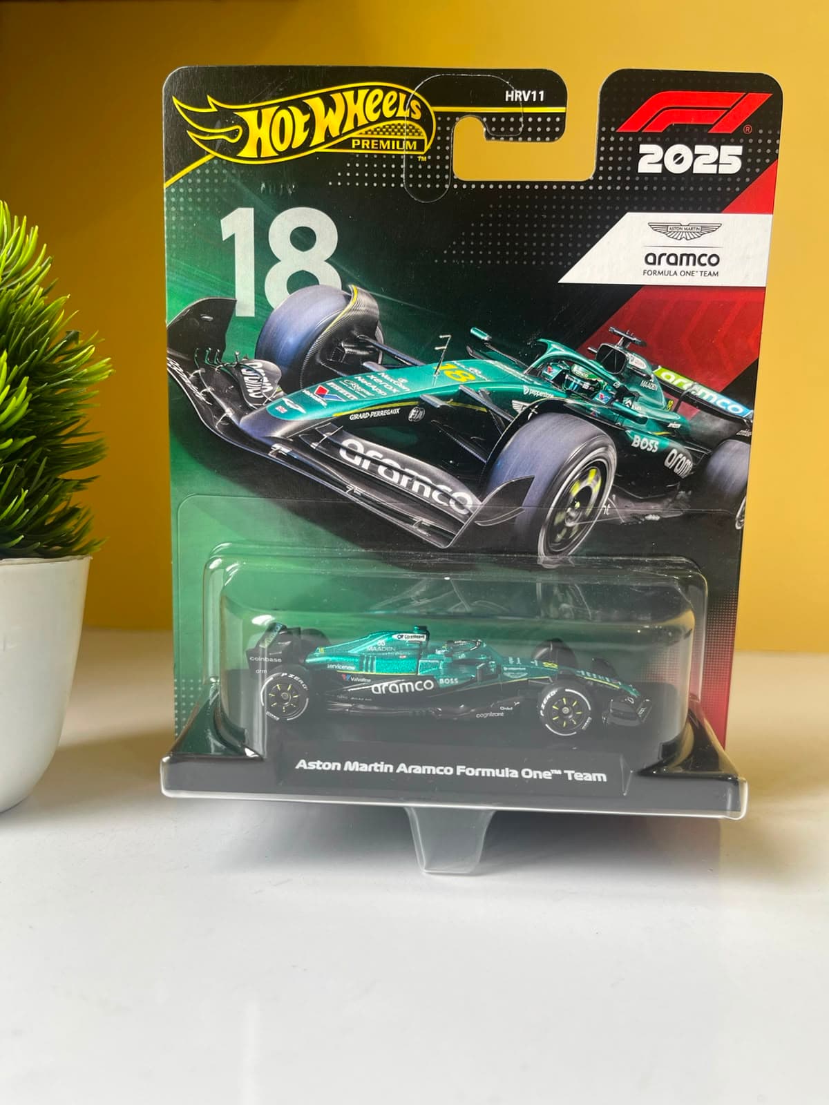 HotWheels Premium Aston Martin F1