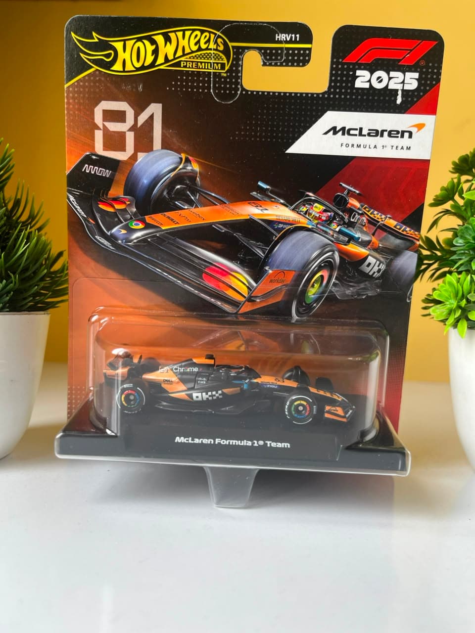 HotWheels Premium F1 Mclaren