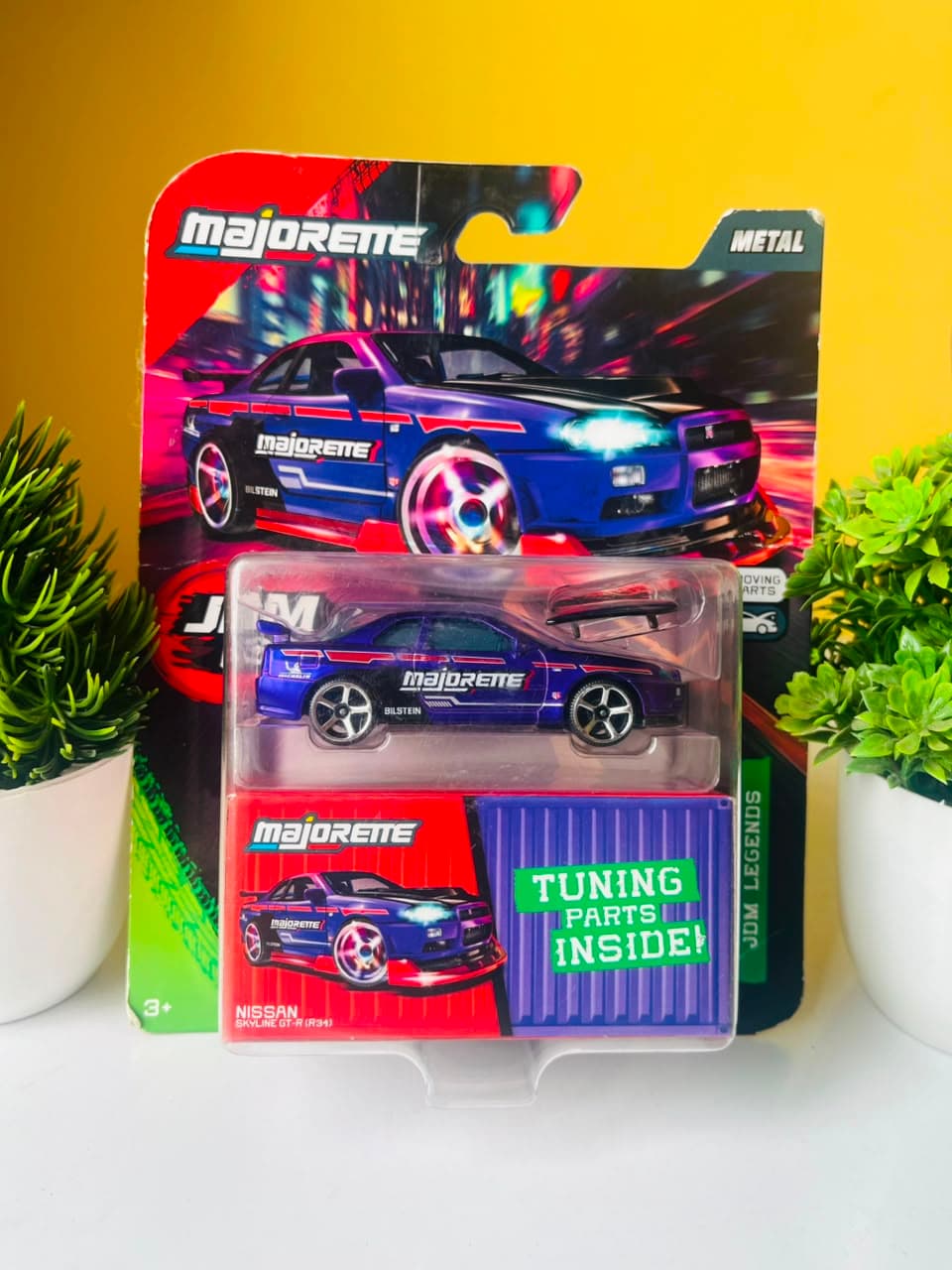 Majorette JDM Legends Nissan Skyline GT-R (R34)